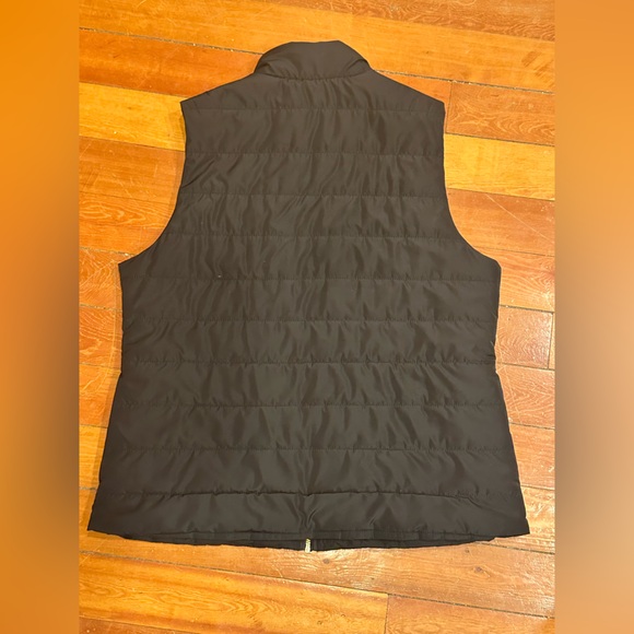 Michael Kors Black Quilted Vest with Gold Accents - Picture 7 of 8